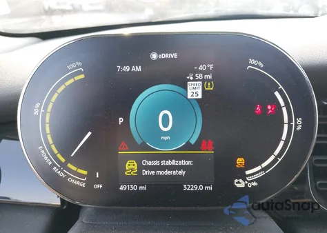 2022 Mini Cooper Se z USA, uszkodzony, nr VIN WMW13DJ02N2R58809